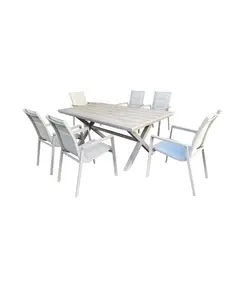 Corinna Set Kopshti Tavolinë SF6510 + 6 Karrige SF7010