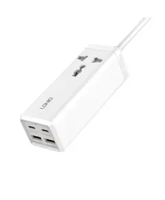 Adapter telefoni LDNIO 2USB A+2USB C-65W SC1418