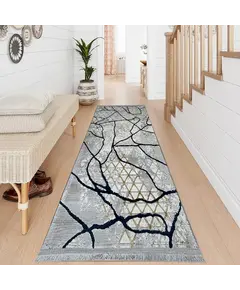 Tepih 80x300 Hiri,Navy Marbella GO-MB614
