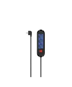 Kabëll vazhduese Hama 223043 smart power strip 3 AC outlet(s) 1.5 m,Zezë