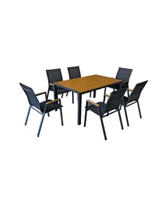 Oakville Set Kopshti Tavolinë SF4507/ +6 Karrige SF5050