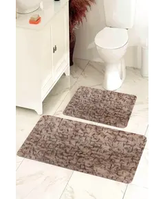 Tepih për banjo 60x100 / SDV-03 Bezhë,Mink Sadiva