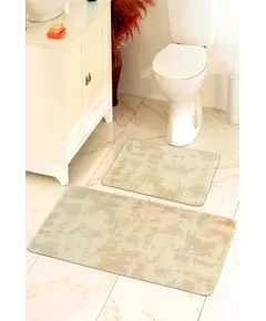 Tepih për banjo 60x100 / SDV-01 Bezhë,Krem Sadiva