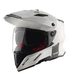 Axor X Cross Dual Visor  Sc White Red, Madhësia: L, Ngjyra: Bardhë