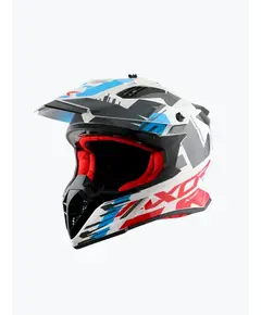 Axor X Cross X1 White Red Blue, Madhësia: XL, Ngjyra: Bardhë