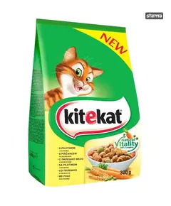 KITEKAT DRY Pulei me Perime 300g/P2*7