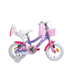 Biçikletë për fëmijë 12" Kids Bike Pintera Purple
