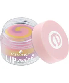 essence LIP swirl sugar scrub 01