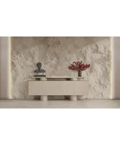 Komode 4D Artemis, hiri, travertine