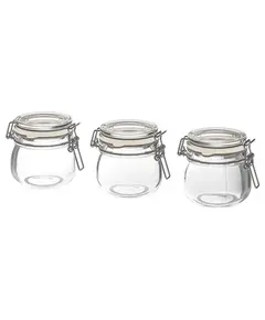 IKEA KORKEN Kavanoz qelqi 13cl