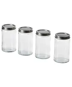 IKEA KORKEN Kavanoz qelqi  3cope/ 13cl