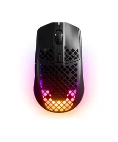 Maus gaming steelseries aerox 3 wireless onyx, Bla