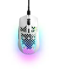 Maus gaming steelseries aerox 3 snow, white