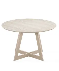 Tavoline buke DT-9590, hiri, travertine, krem