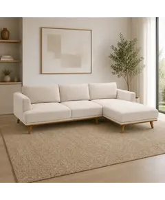 Kend i djathte divani, F4186SS, 297x148.5cm , linen FF2201