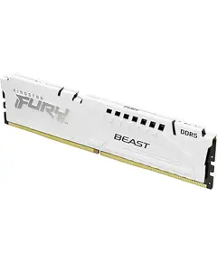 Ram per kompjuter DDR5 16GB PC 6000 CL30 Kingston FURY Beast White EXPO retai
