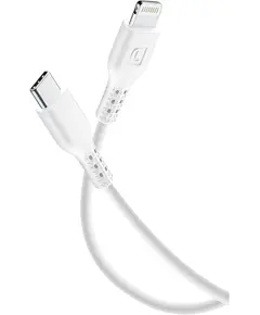 Kabell CellularLine USB-C to Lightning cable, 2 m, bardhe