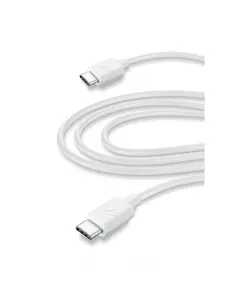 Kabell CellularLine USB C2C, 3m, bardhe