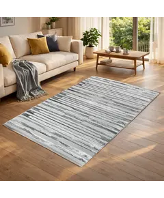 Tepih 80x150 Bardhë, Hiri Vera GO-C6738A VRB 78, Madhësia: 80*150, Ngjyra: E përzier