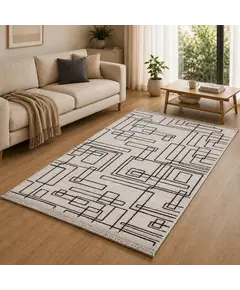 Tepih 80x150 Hiri mbyllur Lazer GO-LZ114, Madhësia: 80*150, Ngjyra: E përzier