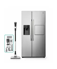 Frigorifer Gorenje NRS9182VXB1 + Fshese me avull Gorenje SC1506W