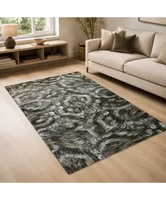 Tepih 160x230 Kafe, Bezhe, Gjelber Monte Carlo GO-A764A FRS 27, Madhësia: 120*180, Ngjyra: E përzier