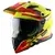 Axor X Cross Dual Visor  Flash Neon Yellow Red, Madhësia: XXL, Ngjyra: Verdhë