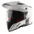 Axor X Cross Dual Visor  Sc White Red, Madhësia: XXL, Ngjyra: Bardhë