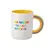 Filxhan 430ml Rainbow Letters, Ngjyra: E përzier