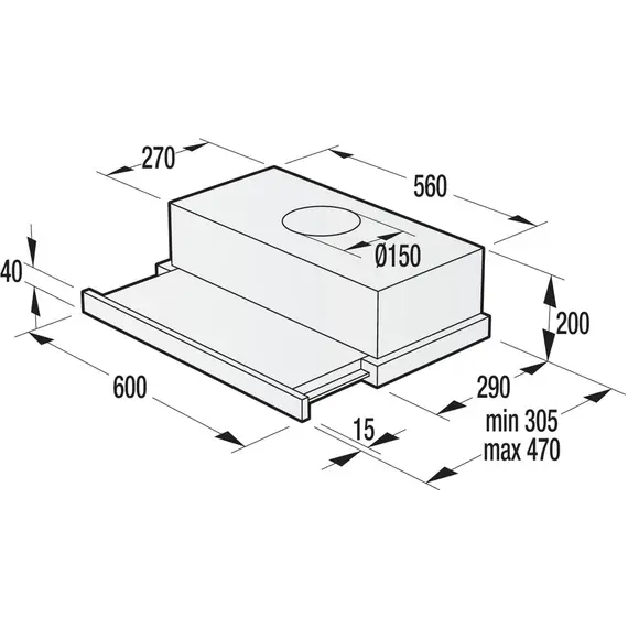 Aspirator Gorenje BHP603E9X, 5 image