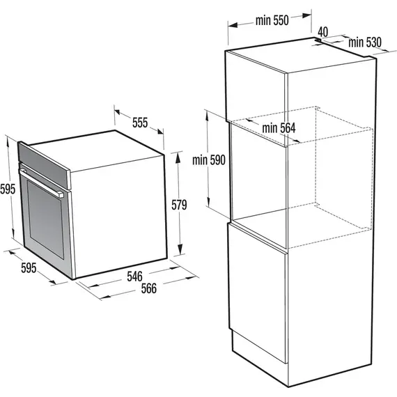 Furre montuese Gorenje BOP798S37BG, 7 image