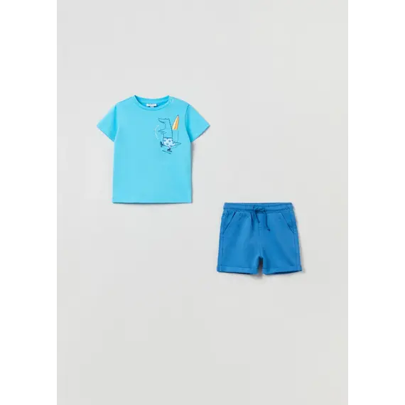 "Set per bebe", Madhësia: 12-18 muaj, Ngjyra: Kaltërt hapur