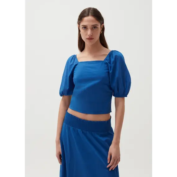 Bluze per femra, Madhësia: 38, Ngjyra: Kaltërt, 2 image