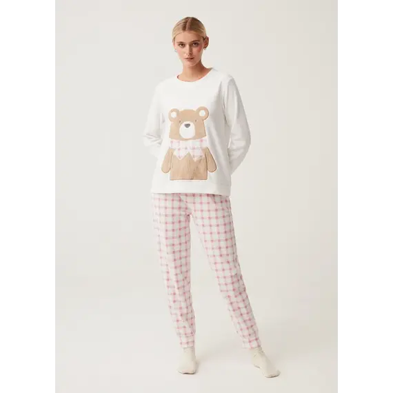 Pizhama per femra, set, Madhësia: XL, Ngjyra: E përzier, 2 image