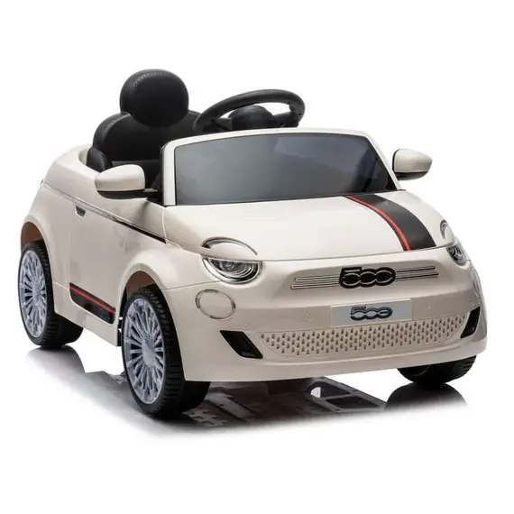 Veture per femije Fiat12V, bardhe, Ngjyra: Bardhë