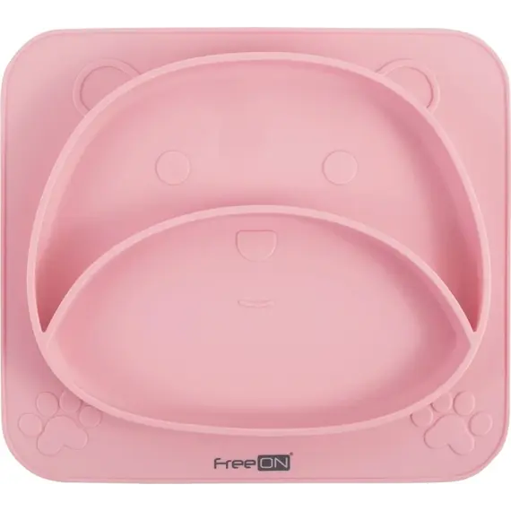 Freeon Pjate silikoni Bear, pink Freeon, Ngjyra: Rozë