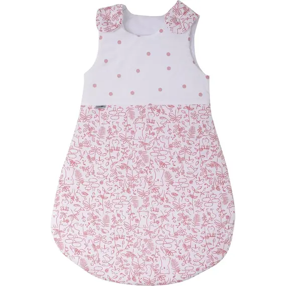 Buba Thes për bebe 6-24 m, Happy Animals Pink, Ngjyra: Rozë