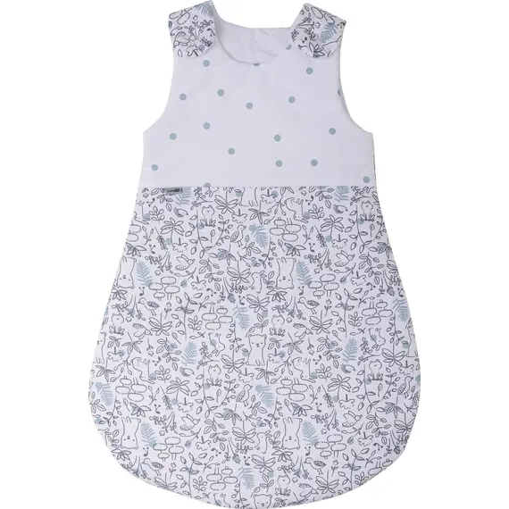 Thes për bebe 6-24m, Happy Animals, kaltërt, Ngjyra: Hiri, 2 image