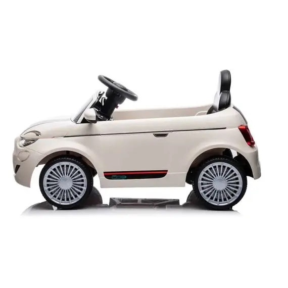 Veturë për fëmije Fiat12V, bardhë, Ngjyra: Bardhë, 3 image