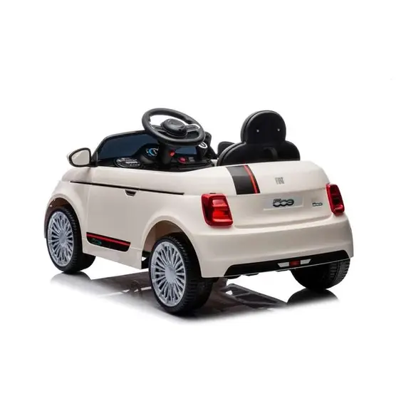 Veturë për fëmije Fiat12V, bardhë, Ngjyra: Bardhë, 4 image