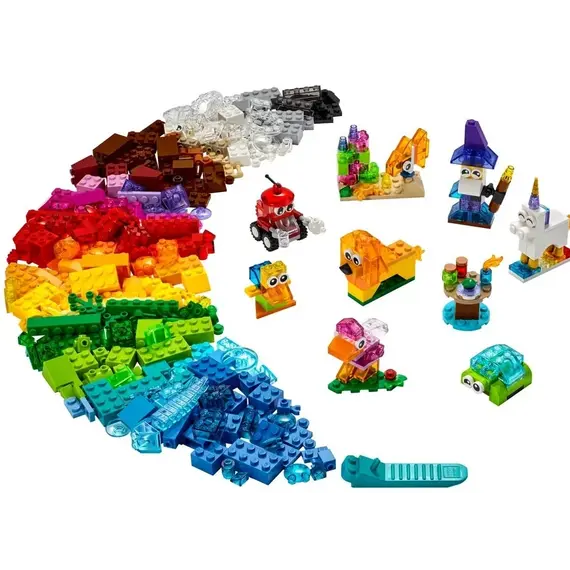 Loder lego® Classic Creative Transparent Bricks 11013