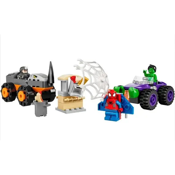 Lego® Spider-Man Hulk vs. Rhino Truck Showdown 10782