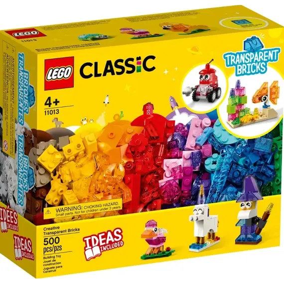 Lodër lego® Classic Creative Transparent Bricks , 9 image