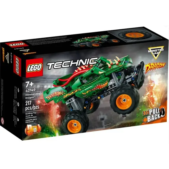 Loder lego® Technic™ Monster Jam Dragon 42149, 2 image