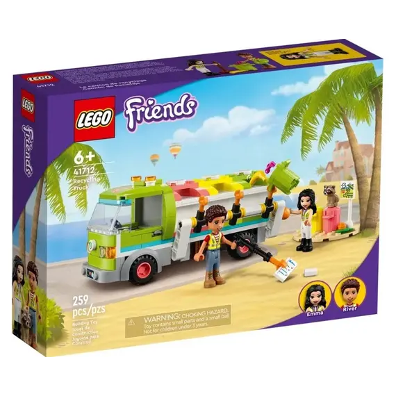Lodër lego® Friends Recycling Truck 41712, 2 image
