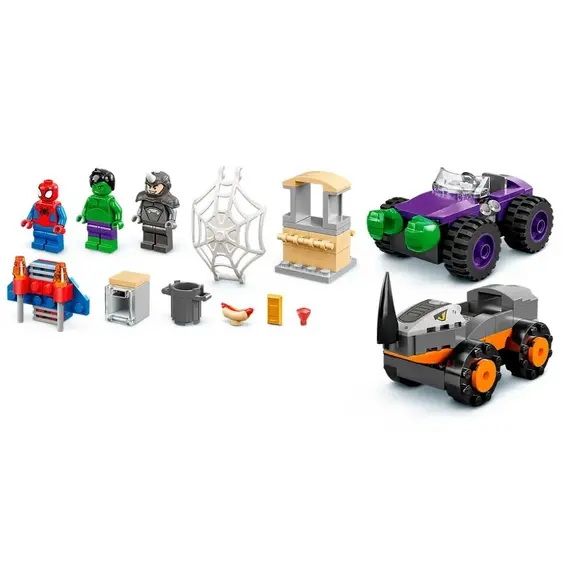 Lego® Spider-Man Hulk vs. Rhino Truck Showdown 10782, 3 image