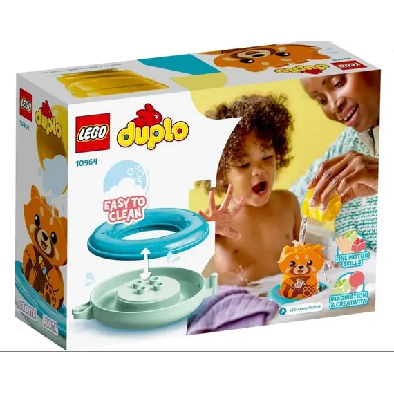 Lodër lego® Duplo Bath Time Fun: Floating Red Panda 10964, 5 image