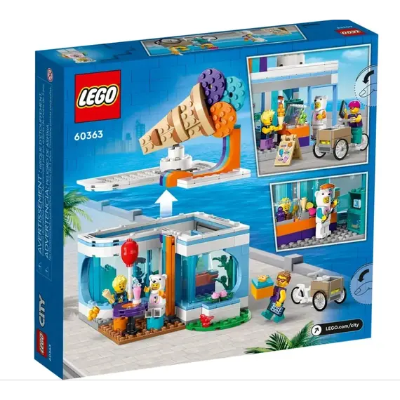 Lodër lego® City Ice-Cream Shop 60363, 7 image