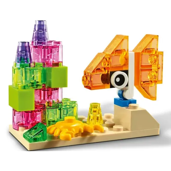Lodër lego® Classic Creative Transparent Bricks , 15 image