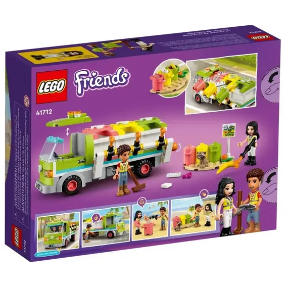 Lodër lego® Friends Recycling Truck 41712, 8 image